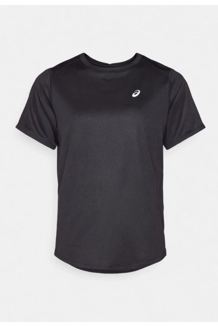 Fekete kerek nyakú sport poló Core Top Dry - Asics
